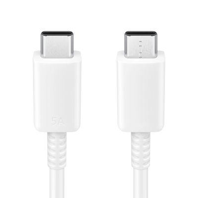 2. Samsung EP-DN975BWEGWW USB-C - USB-C 5A 480Mb/s cable 1m - white