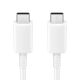 2. Samsung EP-DN975BWEGWW USB-C - USB-C 5A 480Mb/s cable 1m - white