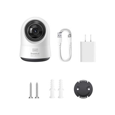 6. Baseus Security P1 Pro 3K Indoor Camera (EU Version) - White