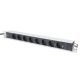 DIGITUS DN-95401 RACK strip (8 x UTE; 16 A; 2 m; black)