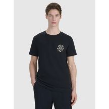 Men's regular printed T-shirt 4F 4FWSS25TTSHM1980-20S