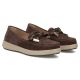 4. Brown Filippo DP6457 Leather Suede Loafers with Bow