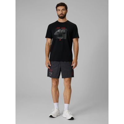 6. Men's regular printed T-shirt 4F 4FRSS26TTSHM4039-20S