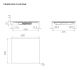 3. ELICA 604 PLUS RAW PRF0210631 Induction Hob, 59 cm, Matte Black
