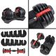 9. SR52 ADJUSTABLE DUMBBELL SET (2 PCS) + STR10 PRO HMS RACK