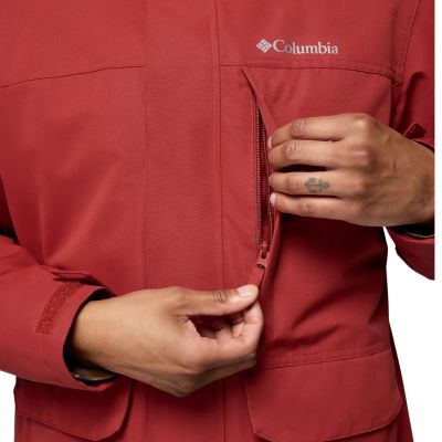 4. Columbia Landroamer Fleece-Lined Jacket 2174421632 Red L