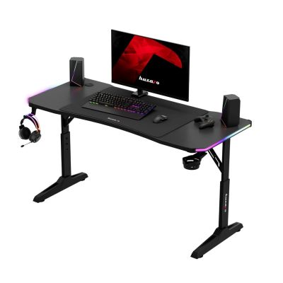 4. Huzaro Hero 3.6 RGB Black Gaming Desk