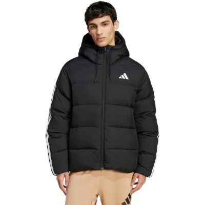 7. adidas Essentials Climawarm 3 Stripes Puffer Down Hooded M JM4165
