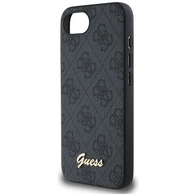 6. Guess 4G Script Logo MagSafe case for iPhone 16e - black