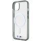 6. BMW Silver Ring MagSafe case for iPhone 14 Plus - transparent