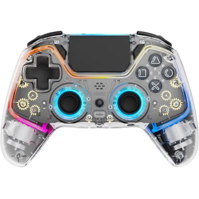 10. Deltaco Gaming GAM-169-T Game Controller Transparent Bluetooth/USB Gamepad Android, Nintendo Switch, PC, PlayStation 4, iOS