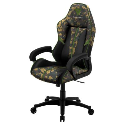 4. ThunderX3 BC1 Camo Universal Gaming Chair Camouflage, Green
