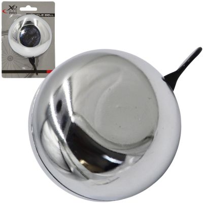 9. RETRO BICYCLE BELL 80x50MM SILVER XQMAX