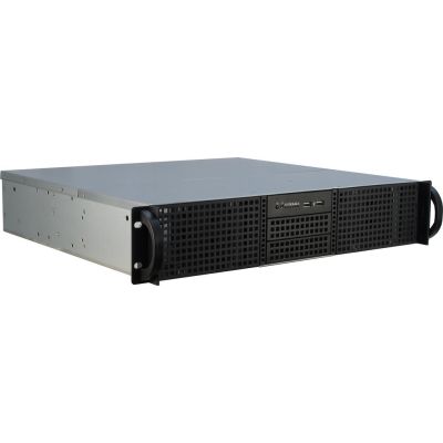 Inter-Tech 2U-20240 ATX, micro ATX, Mini-ATX, Steel, HDD, Network, Power Server Cabinet