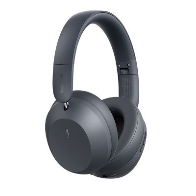 3. Baseus Bass 35 Max Wireless Headphones (Gray)