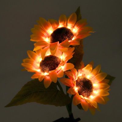 5. SOLAR LAMP SUNFLOWERS 70CM