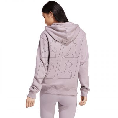 2. adidas Essentials Linear Full-Zip French Terry Hoodie W IS2073