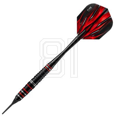 17. Harrows Fire High Grade Alloy Softip HS-TNK-000016036 Darts