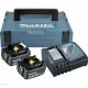 2. MAKITA POWER SET 18V 2x5.0Ah (BL1850Bx2+DC18RC) MAKPAC