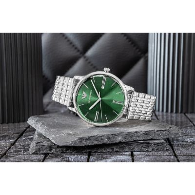 6. Emporio Armani Minimalist Men's Watch AR80087SET + BOX
