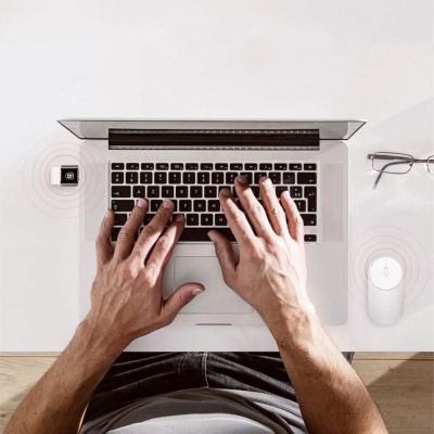 10. Baseus Mini USB-A to USB-C OTG Adapter - Black