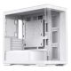 Jonsbo D300 Midi-Tower, 270 degrees, tempered glass - white
