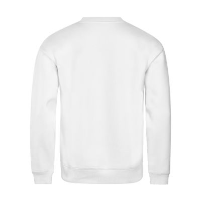 4. Vibe Crew Unisex Sweatshirt (White)