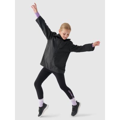 7. Children's transitional raincoat with rubber coating 4F Junior 4FJWSS24TJACU217-20S