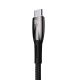 3. Baseus Glimmer Series Fast Charging Cable USB-A - USB-C 100W 480Mb/s 1m Black