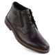 Rieker 15324-25 men's leather waterproof ankle boots, unlined, brown