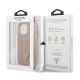 8. Guess GUHCP13LPSATPP iPhone 13 Pro / 13 6.1 "pink / pink hardcase SaffianoTriangle Logo Cardslot