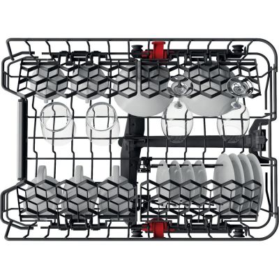 8. Freestanding dishwasher WHIRLPOOL WSFO3T223PCX 10 sets.
