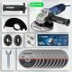 8. 125 mm 850 W Angle Grinder + 10 Discs W27477 WUBER