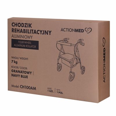 39. Aluminum rehabilitation walker
