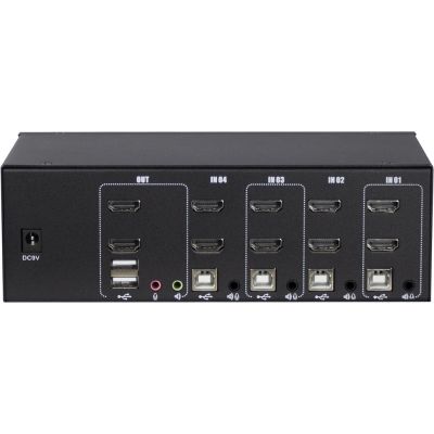 2. Inter-Tech AS-42HA HDMI KVM Switch Black