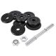 41. Barbell with thread SG04 15 (15 kg, 8 plates) KGHMS 17-59-120