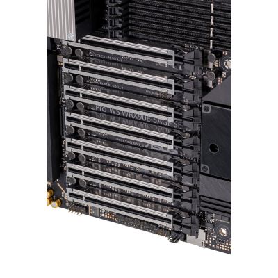 7. Motherboard Asus Pro WS WRX90E-SAGE SE 1x sTR5 AMD ryzen Threadripper PRO 7000 SoC (8x DIMM, 4x SATA, 2x SlimSAS, 4xM.2, 2x10Gbe, IPMI, EEB)