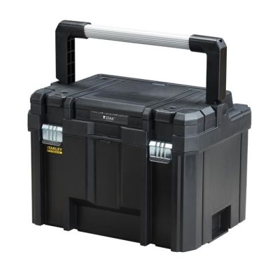 12. Stanley FATMAX PRO-STACK Hard Tool Case Black