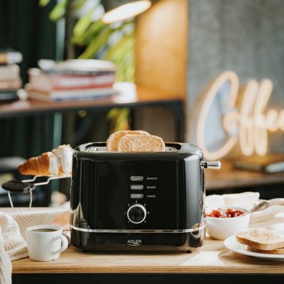 5. Toaster with grate ADLER AD 3224b black