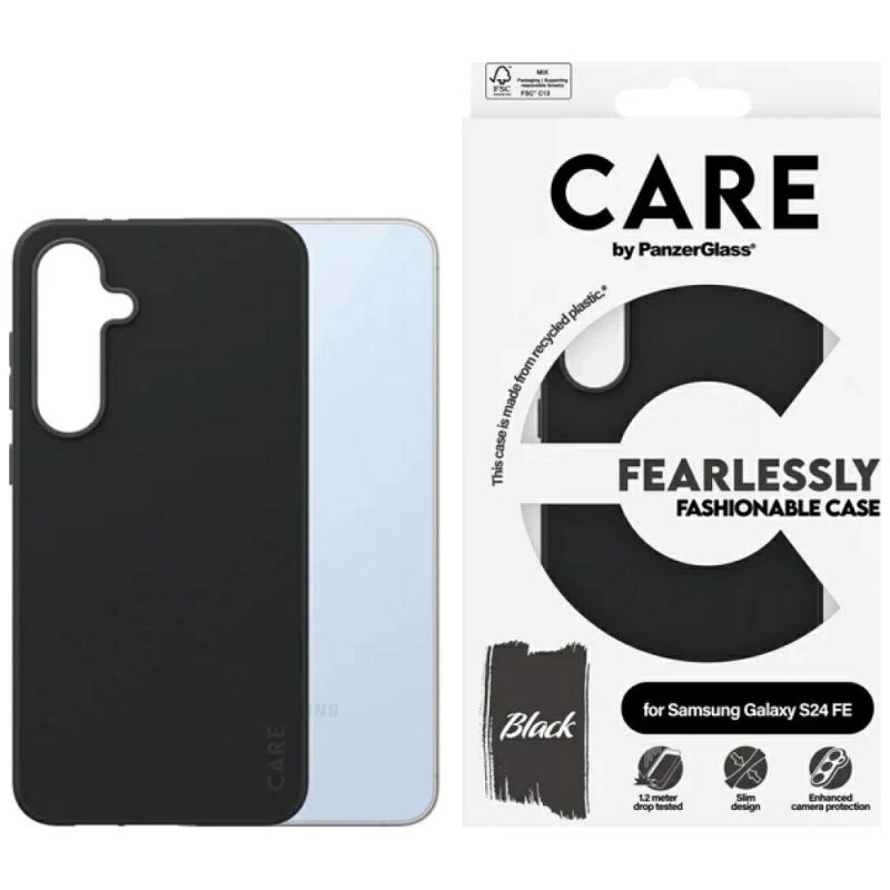 3. CARE by PanzerGlass Fashion Case Samsung Galaxy S24 FE - black