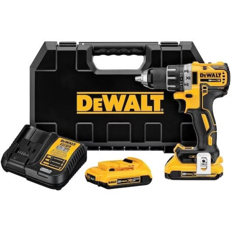 6. DeWalt DCD791D2-QW Cordless Drill Driver 2 Batteries