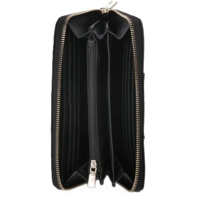 3. GUESS WOMEN'S WALLET BLACK BRENTON