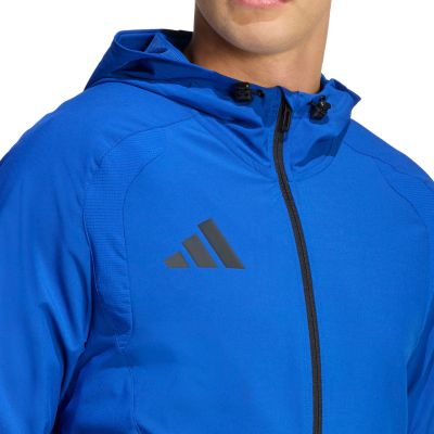 4. Men's adidas Tiro 26 Travel Windbreaker Jacket Blue KD3335