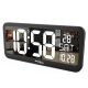 5. GREENBLUE LCD WALL CLOCK WITH TEMPERATURE SENSOR GB214