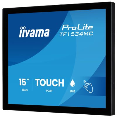 4. iiyama ProLite TF1534MC-B8X computer monitor 38.1 cm (15") 1024 x 768 px XGA LED Touchscreen Black