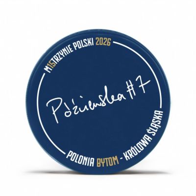 4. Hockey puck Polonia Bytom 14 Champion BLUE WMN Ltd SREBKRMSPB