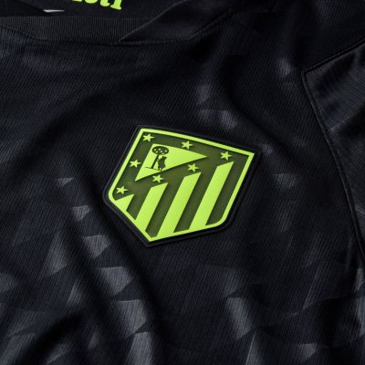 8. Nike Atlético Madrid 2026/27 Stadium Away Men's Jersey Black II1932 011