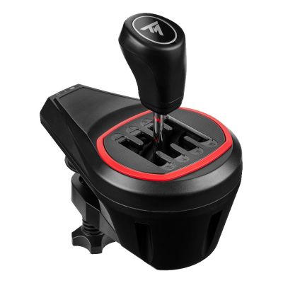4. Thrustmaster T128 Shifter Pack, Wheel + Pedals, PC, Xbox, Handbrake Button, View Button, Settings Button, Directional Buttons, Menu Button, Share Button, Analog, 900°, Wired