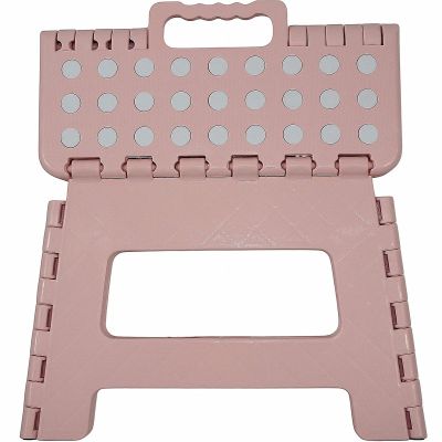 3. ANTI-SLIP FOLDING STOOL PINK