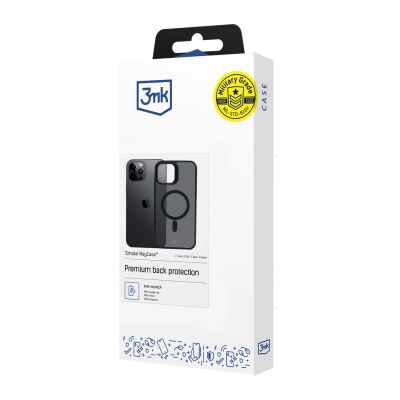 3. 3mk Smoke MagCase for Apple iPhone 12 Pro Max - Black